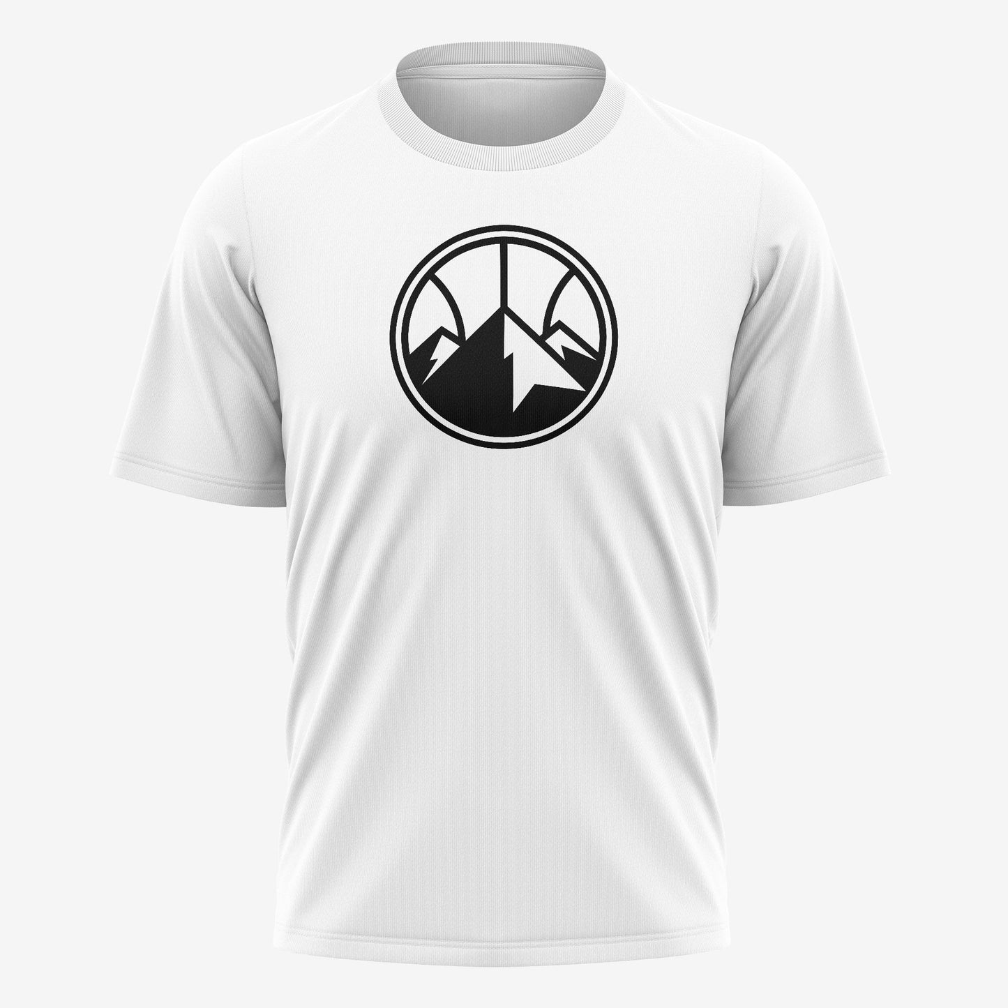 Elevated Basketball Logo  – T-Shirt