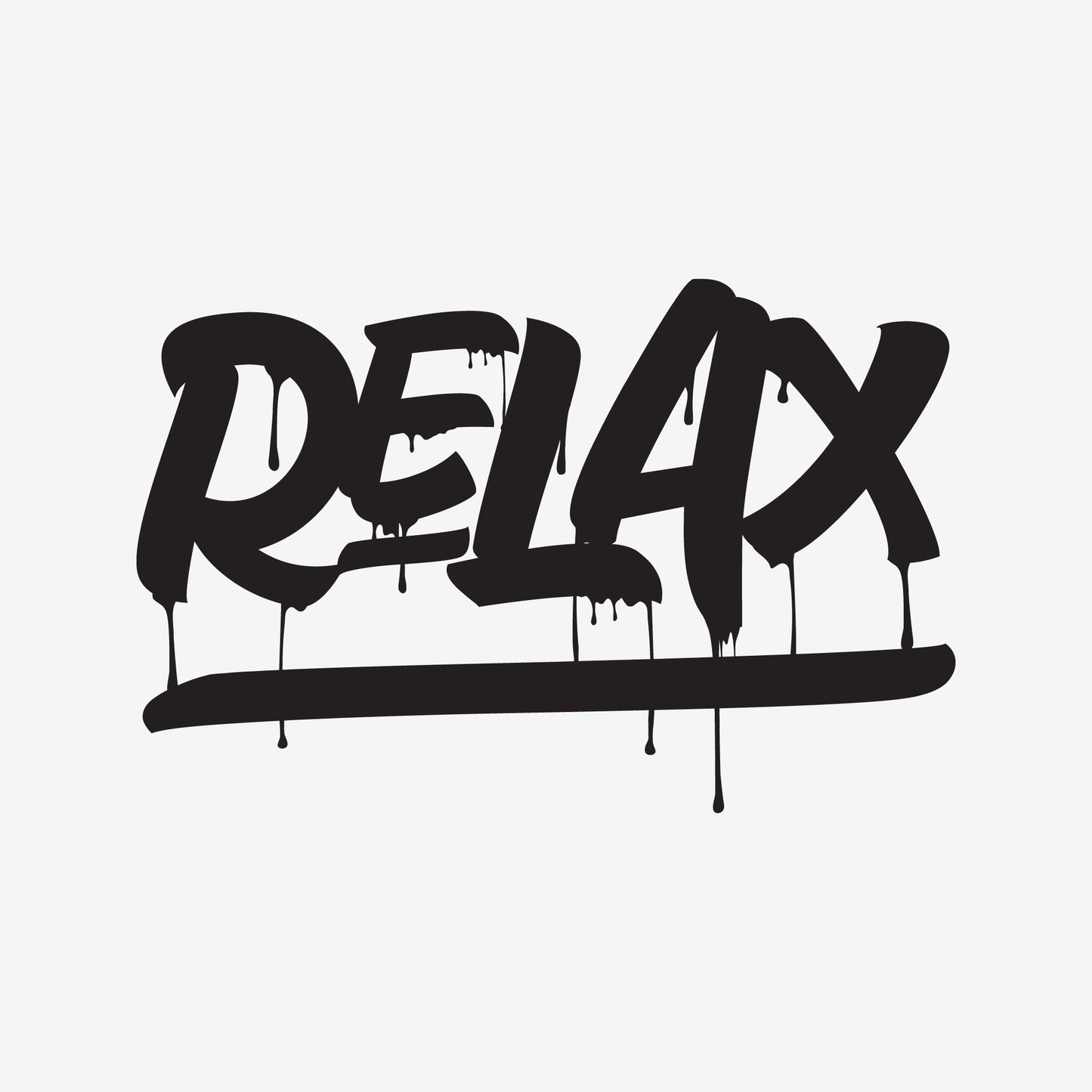 Relax Sticker