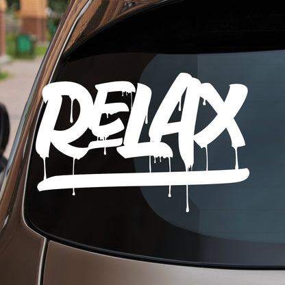 Relax Sticker